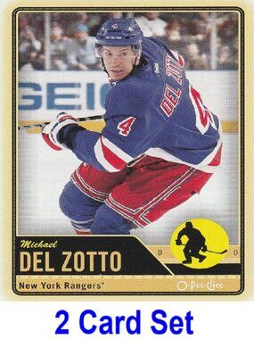 Michael Del Zotto Hockey Card Collection